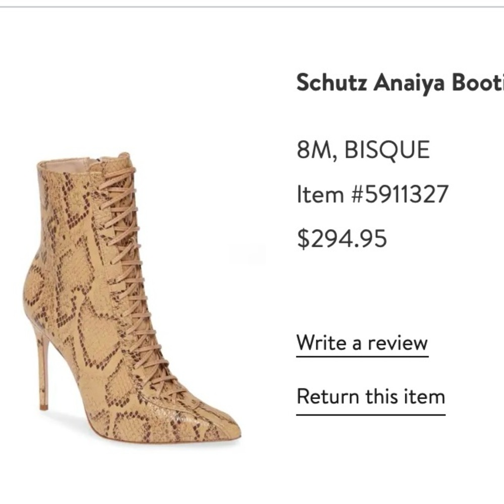 Schutz boots